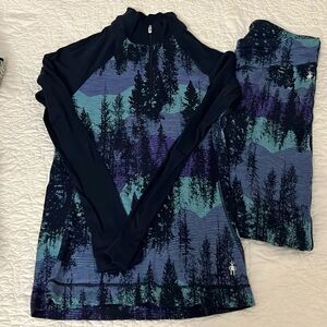 Smart Wool Large merino base layer set